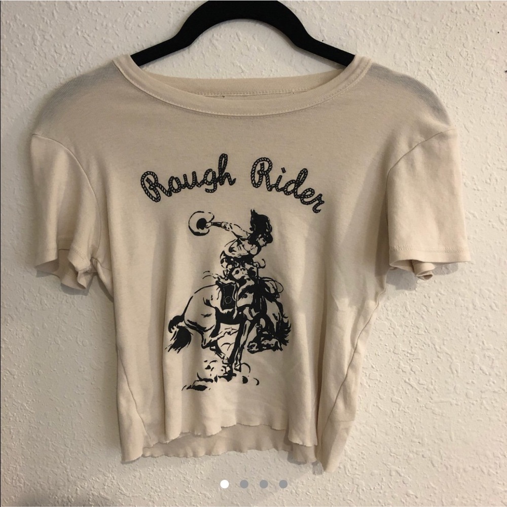 ⚡️ brandy melville rough rider crop top